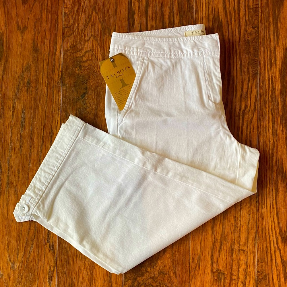 NWT Talbot Chino Capris